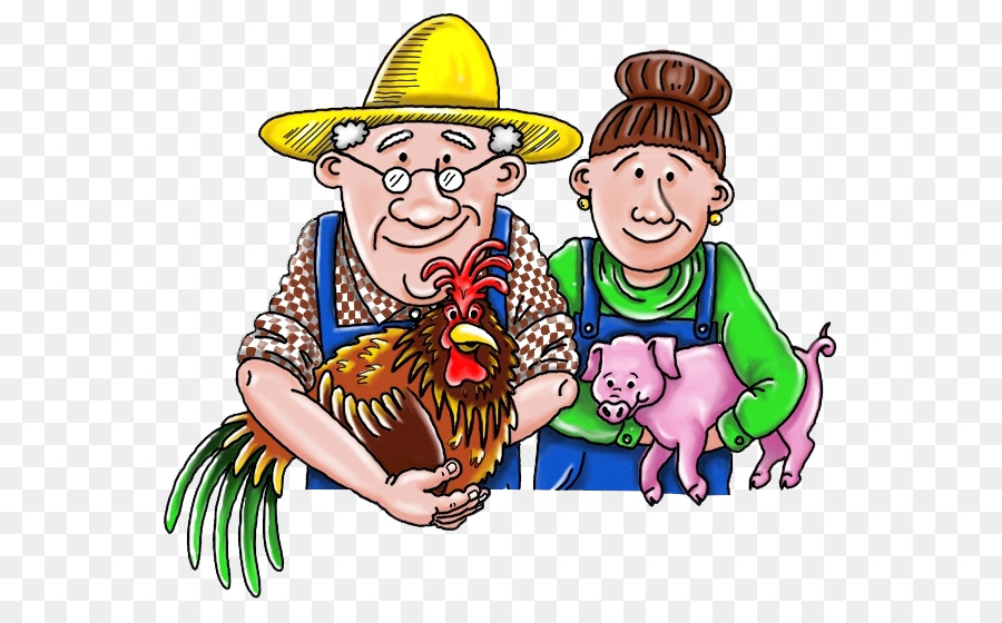 Agricultores，Animais PNG