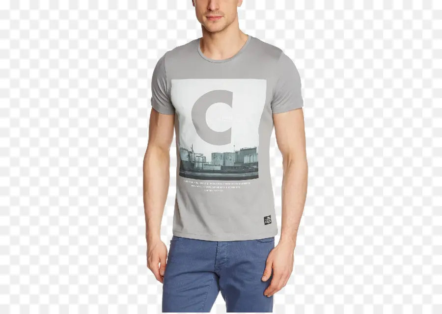 Camiseta Cinza，Vestuário PNG