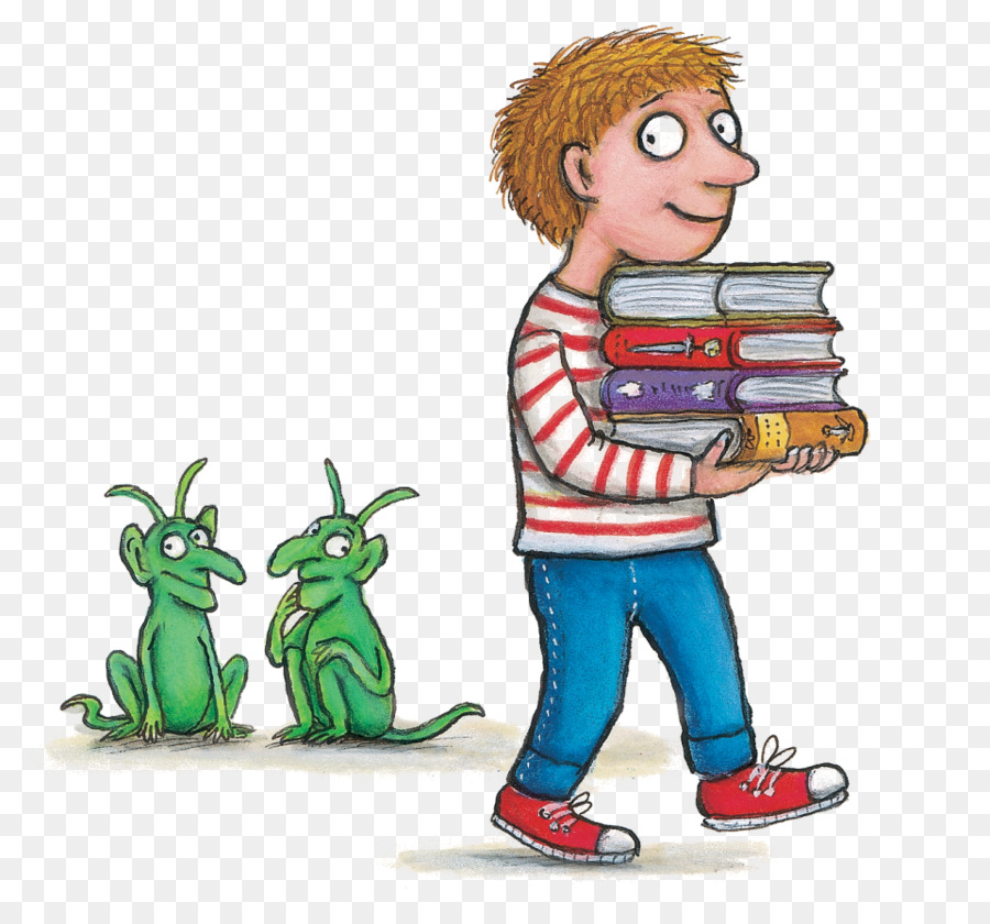 Menino Com Livros，Livros PNG