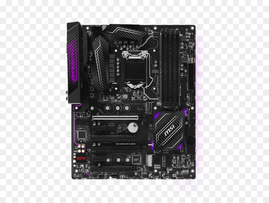 Lga 1151，Msi B250 Jogos Pro Carbono PNG