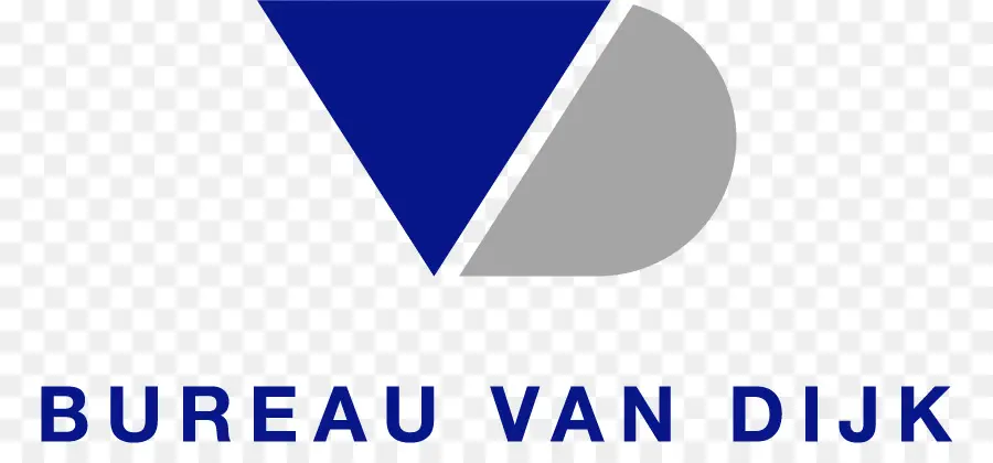 Logotipo Do Bureau Van Dijk，Triângulo Azul PNG