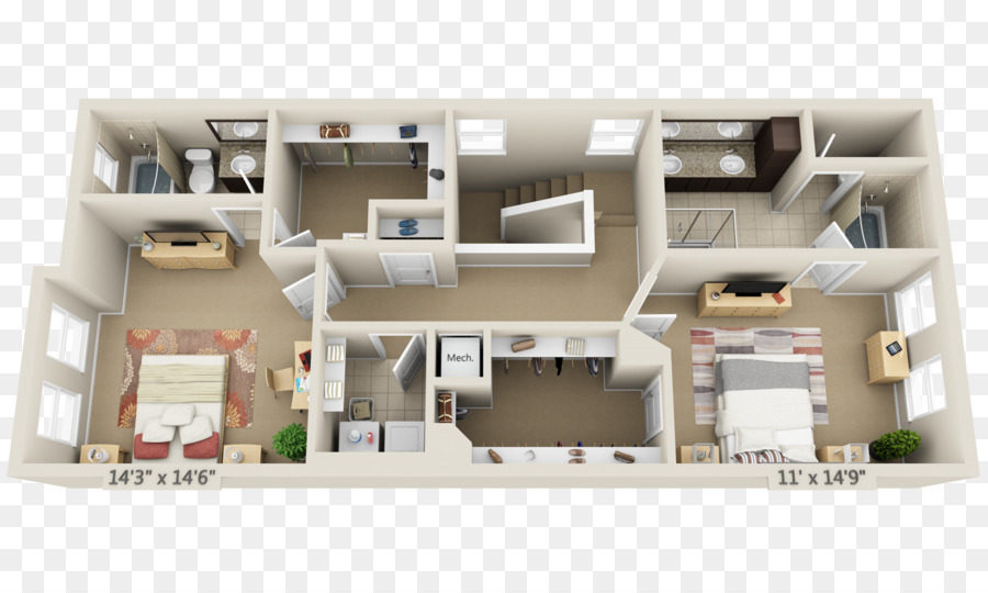 Layout Do Apartamento，Planta Baixa PNG