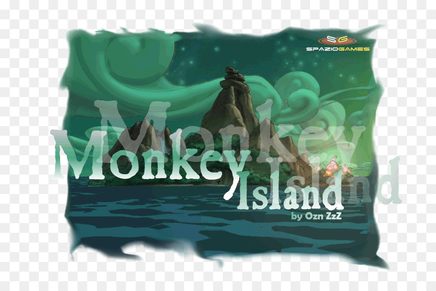 Curse Of Monkey Island，Verde PNG