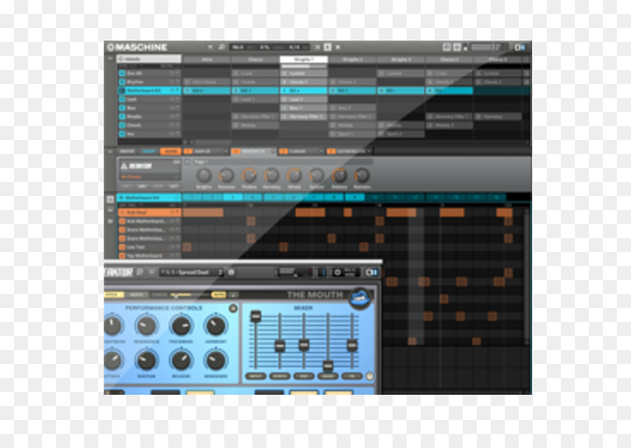 Instrumentos Nativos Maschine Mikro Mk2，Estação De Trabalho De áudio Digital PNG