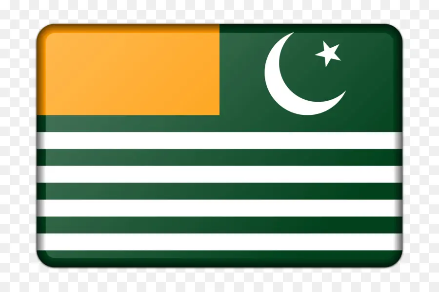 Mirpur Paquistão，Bandeira De Azad Kashmir PNG