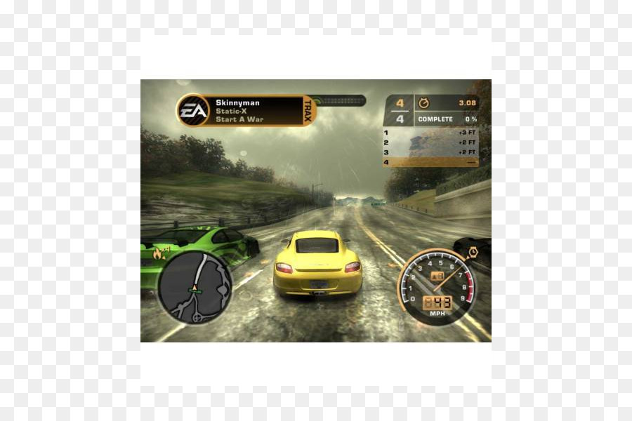 Need For Speed Most Wanted，Playstation 2 PNG