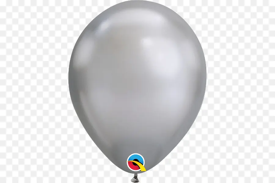 Balão Prateado，Inflado PNG