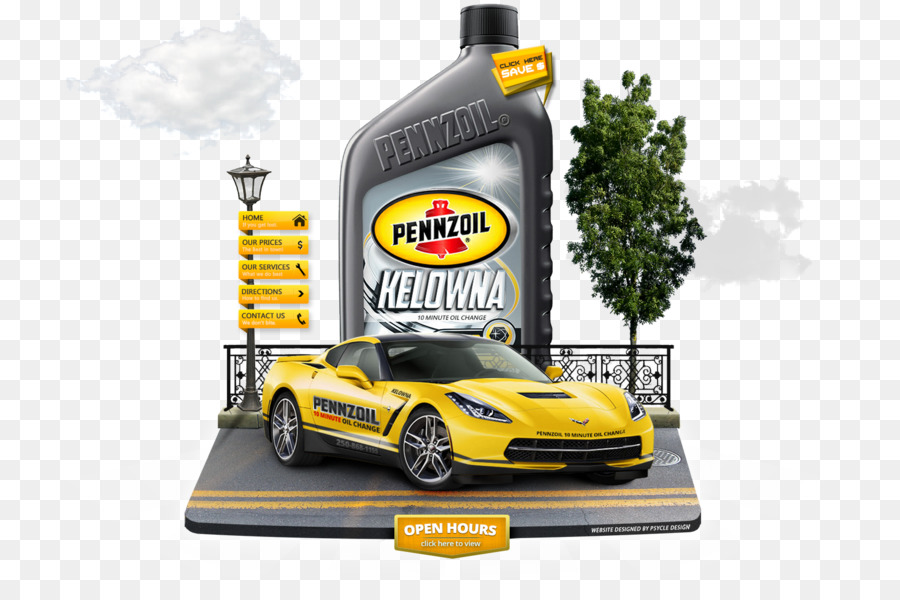 Pennzoil Kelowna，Óleo PNG