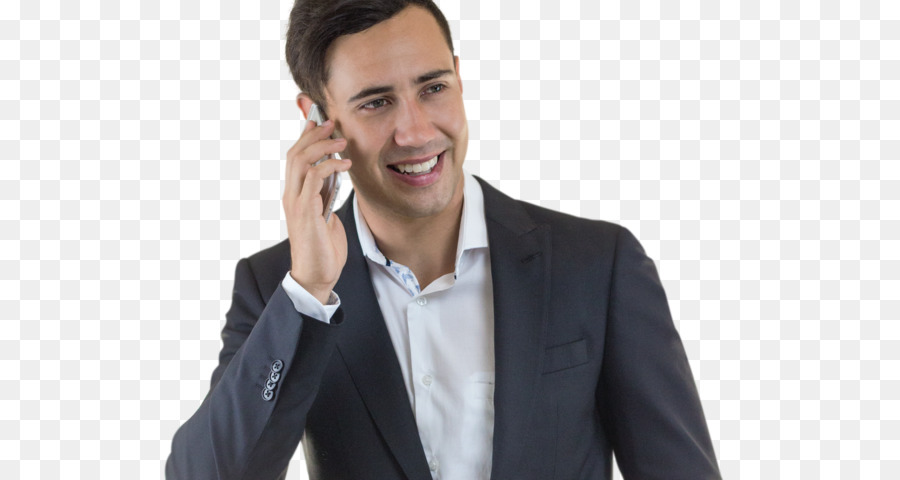 Homem No Telefone，Terno PNG