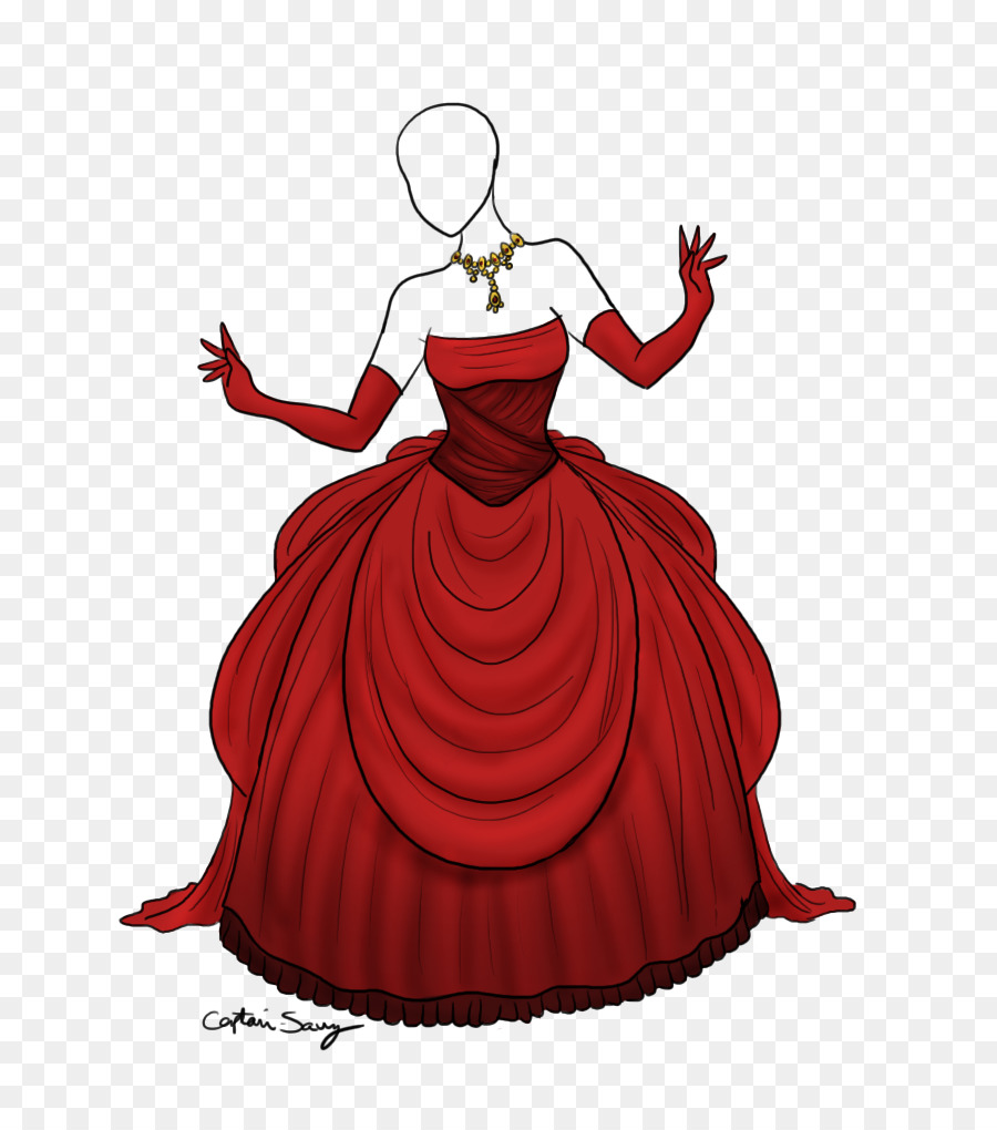 Vestido Vermelho，Vestido PNG