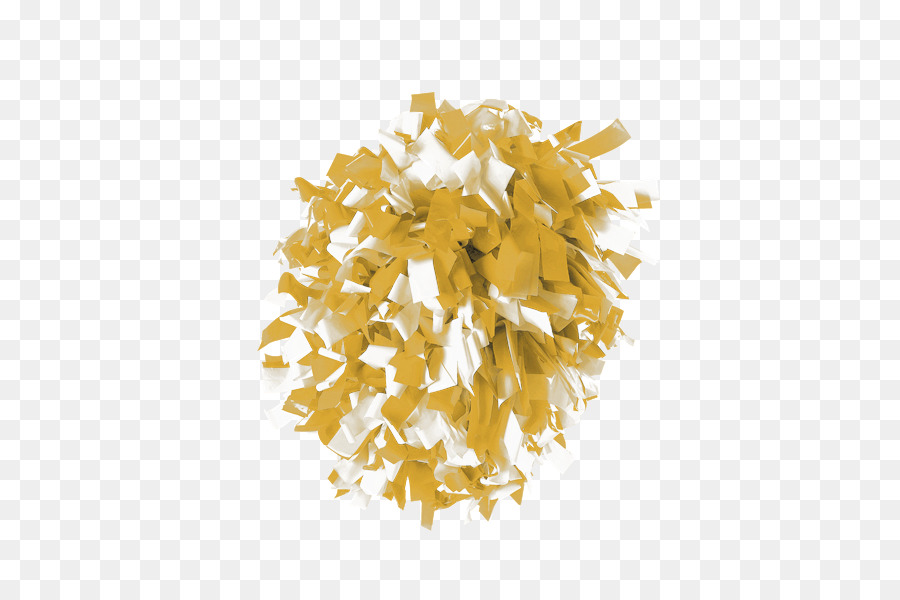 Pom Pom Dourado E Branco，Alegrar PNG