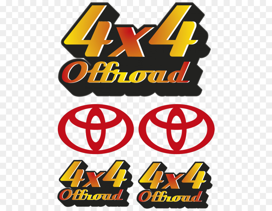 Logotipo Off Road 4x4，Toyota PNG