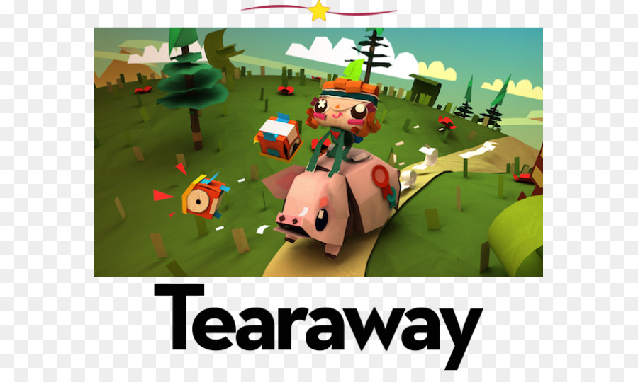 Tearaway，Tearaway Desdobrado PNG