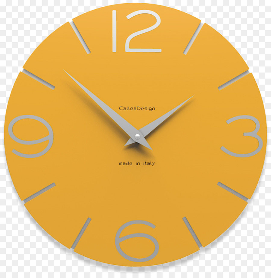 Amarelo，Relógio PNG