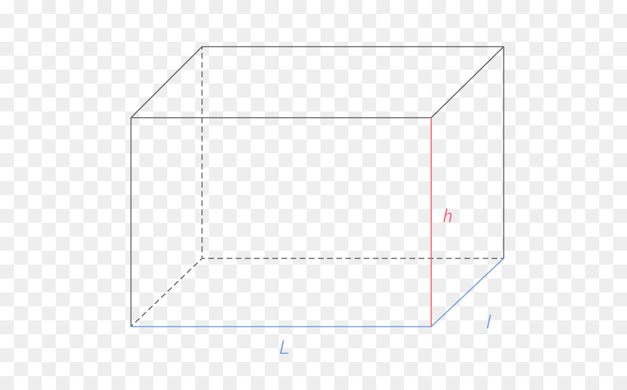 Paralelepípedo，3d PNG