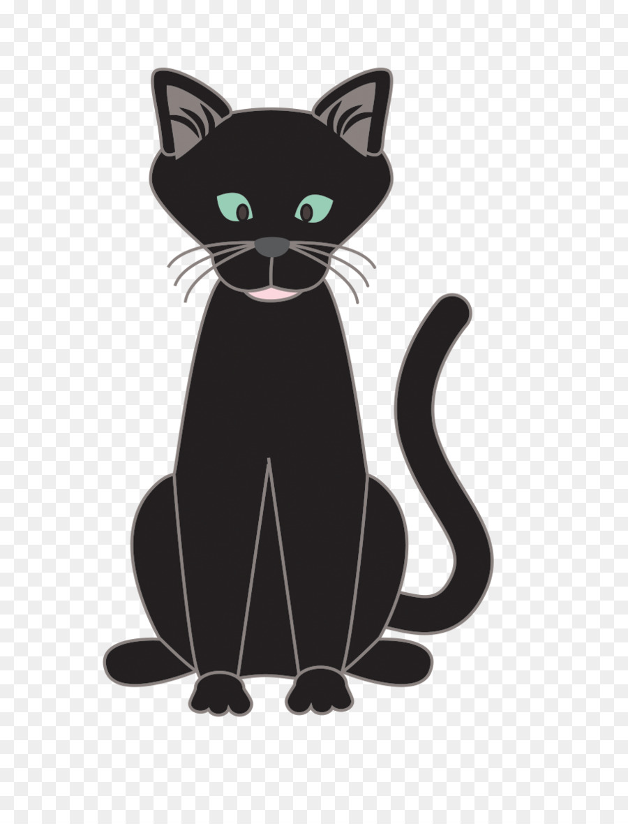 Gato，Preto PNG