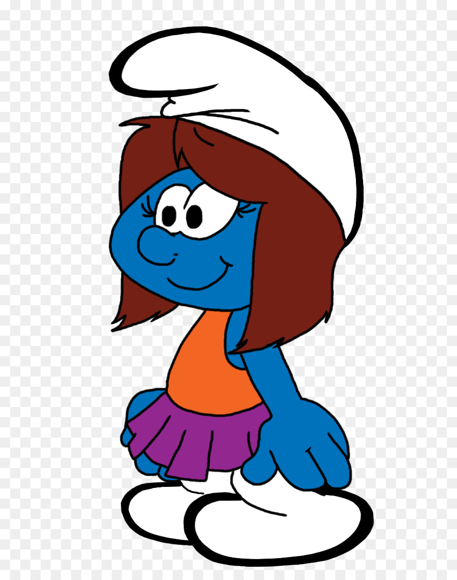 Desenho Animado Da Smurfette，Smurf PNG