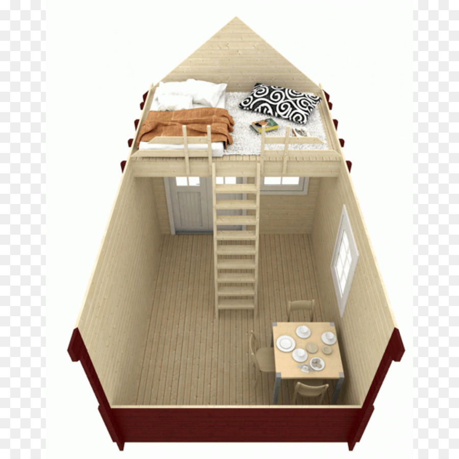 Casa Plano De，Log Cabin PNG