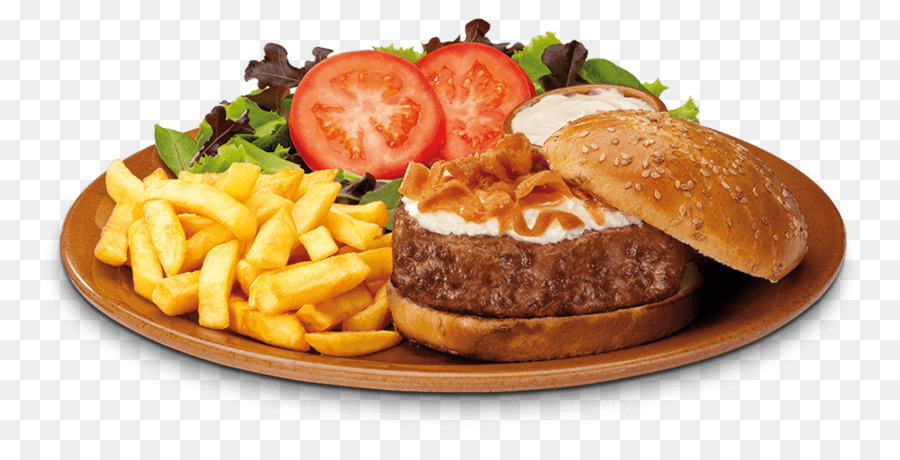 Batatas Fritas，Cheeseburger PNG