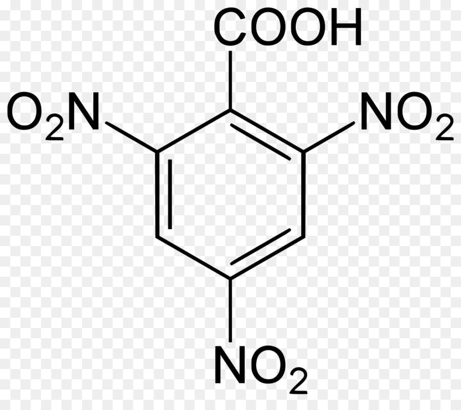 246trinitrobenzoic ácido，ácido Benzóico PNG