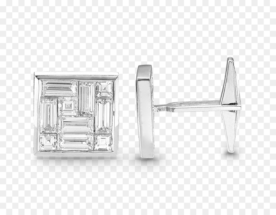 Cufflink，Prata PNG