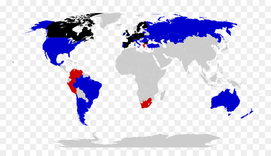 Mapa Mundial，Países PNG