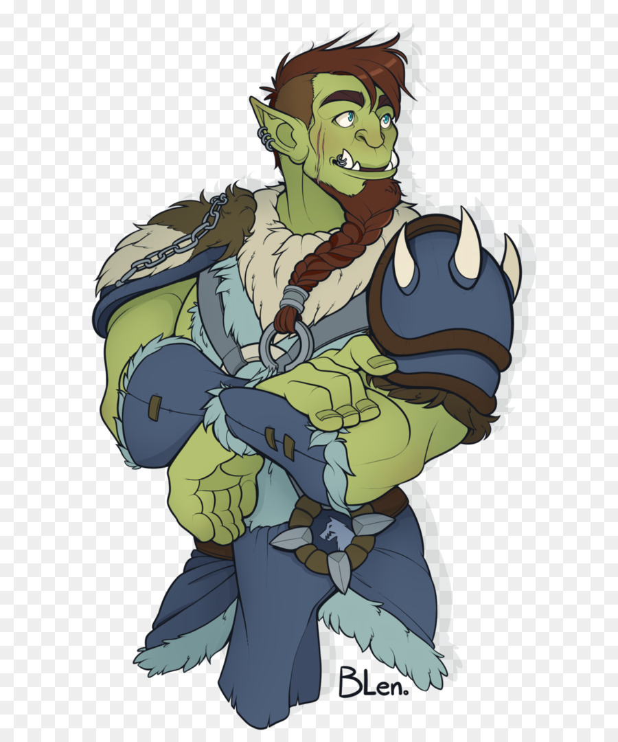 Personagem Orc，Fantasia PNG