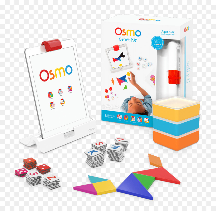 Osmo Gênio Kit，Osmo Sistema De Jogo Para Ipad Incrível De Brinquedos De Aprendizagem Para Crianças PNG