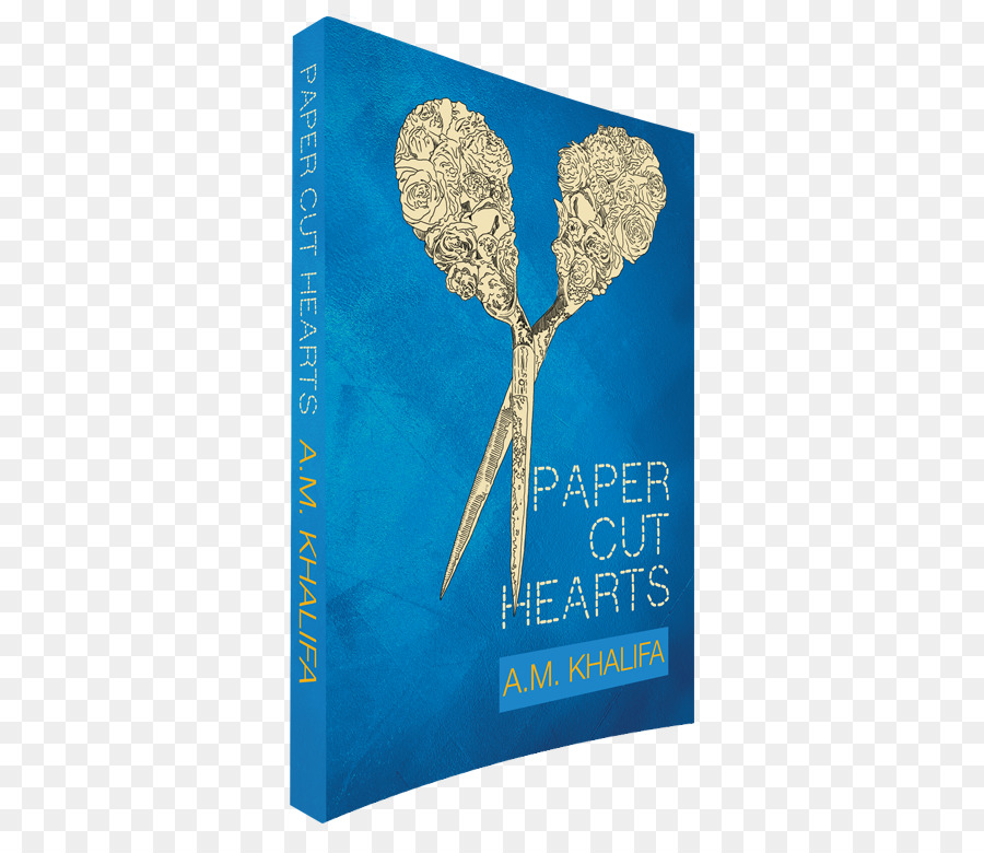 Corte De Papel Corações，Livro PNG