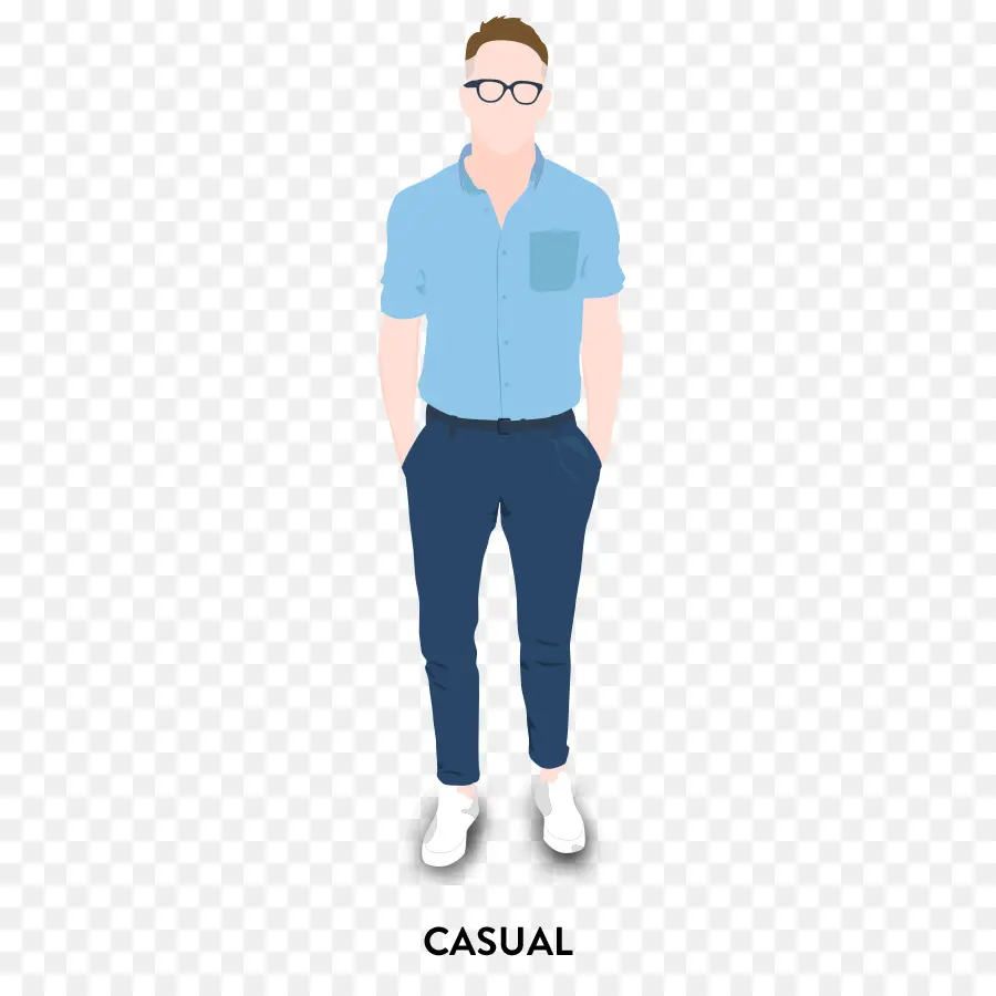 Homem Casual，Roupas PNG