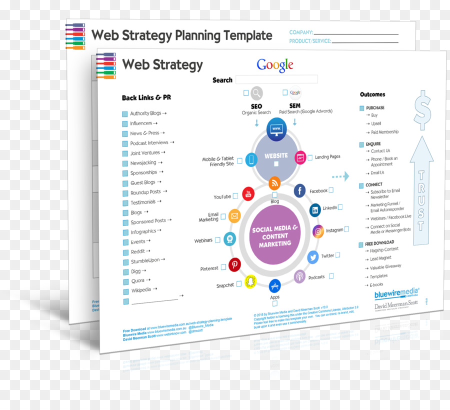 Modelo De Estratégia Web，Rede PNG