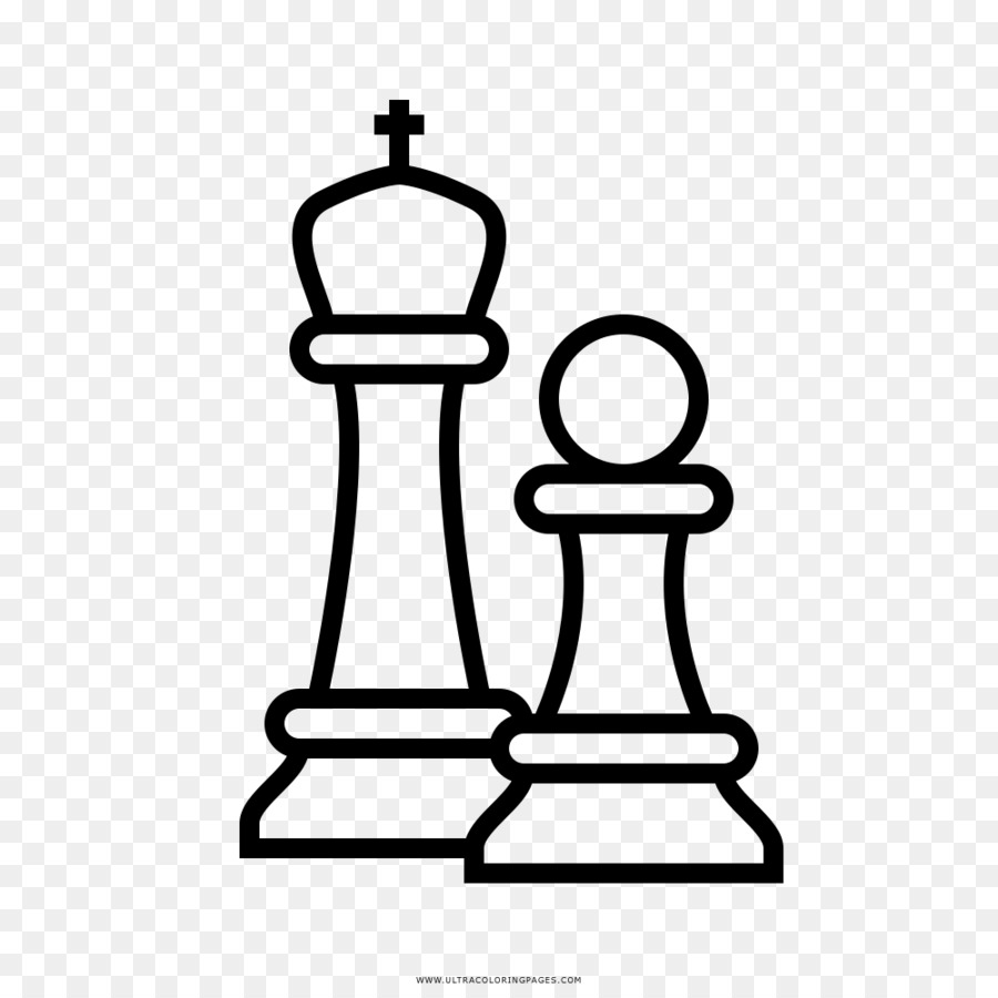 Peça de xadrez Livro para colorir Desenho Peão, xadrez, jogo, esportes,  tabuleiro Jogo png