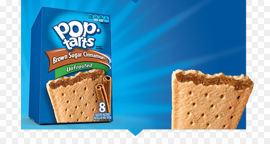 A Kellogg S Poptarts Fosco Açúcar Mascavo Canela Torradeira Produtos De Pastelaria，Torradeira De Pastelaria PNG