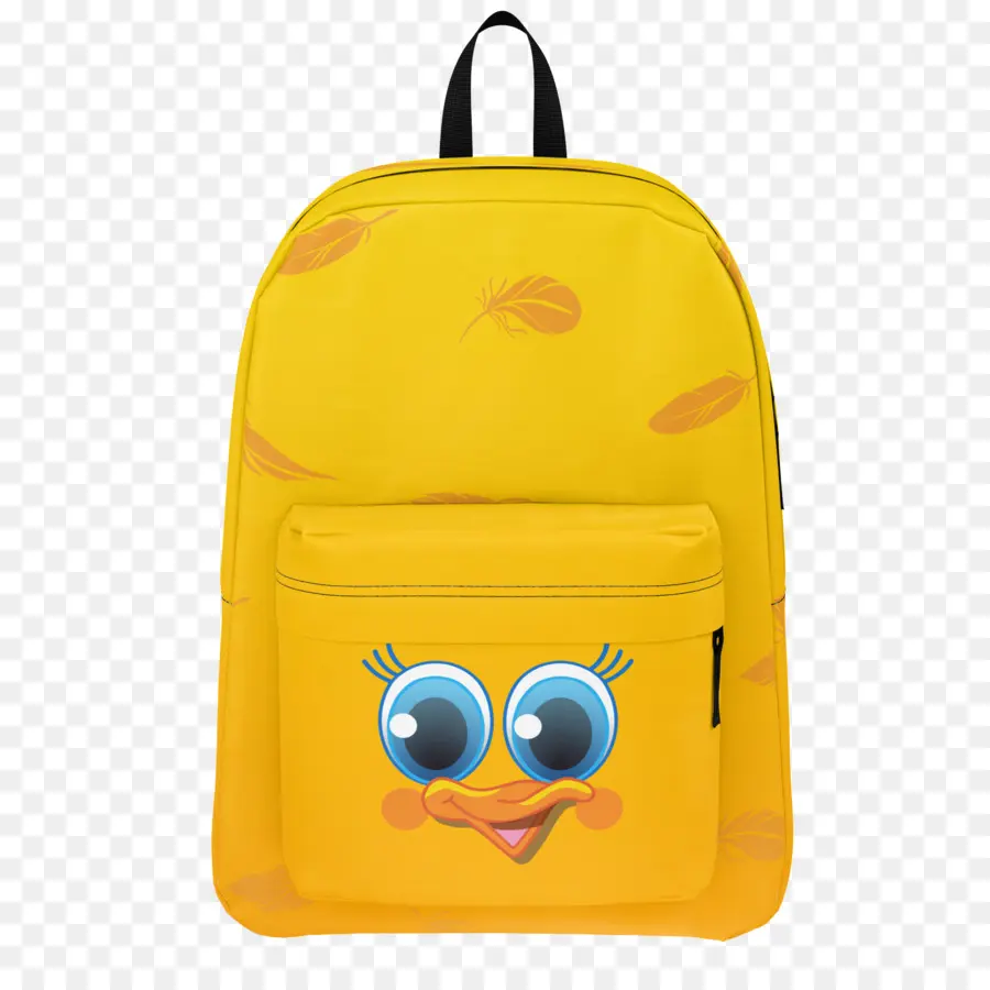 Amarelo，Mochila PNG