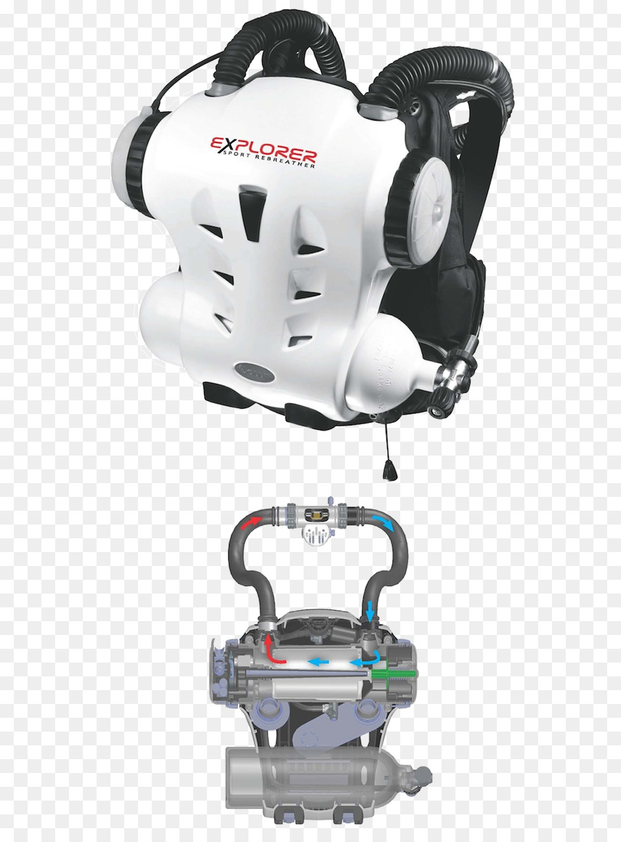 Rebreather，Mergulhando PNG