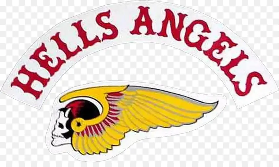 Logotipo Dos Hells Angels，Clube De Motociclismo PNG