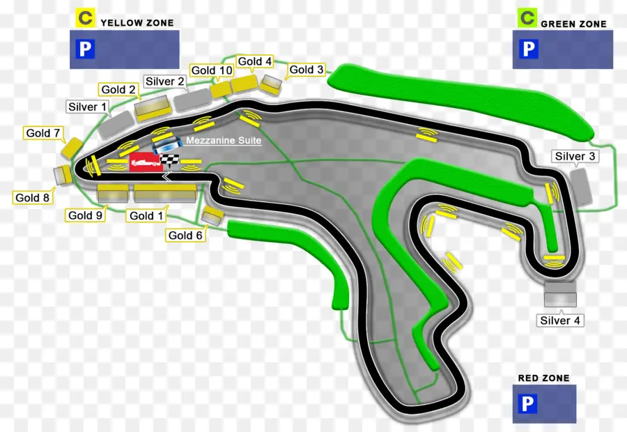 Mapa Do Autódromo，Circuito PNG