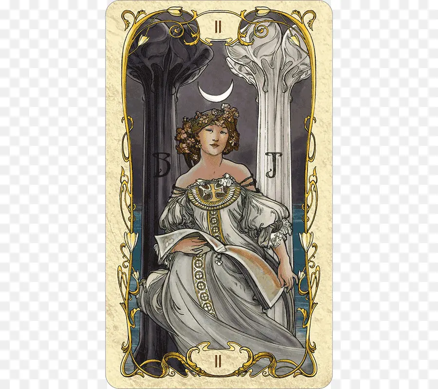 Tarot，A Alta Sacerdotisa PNG