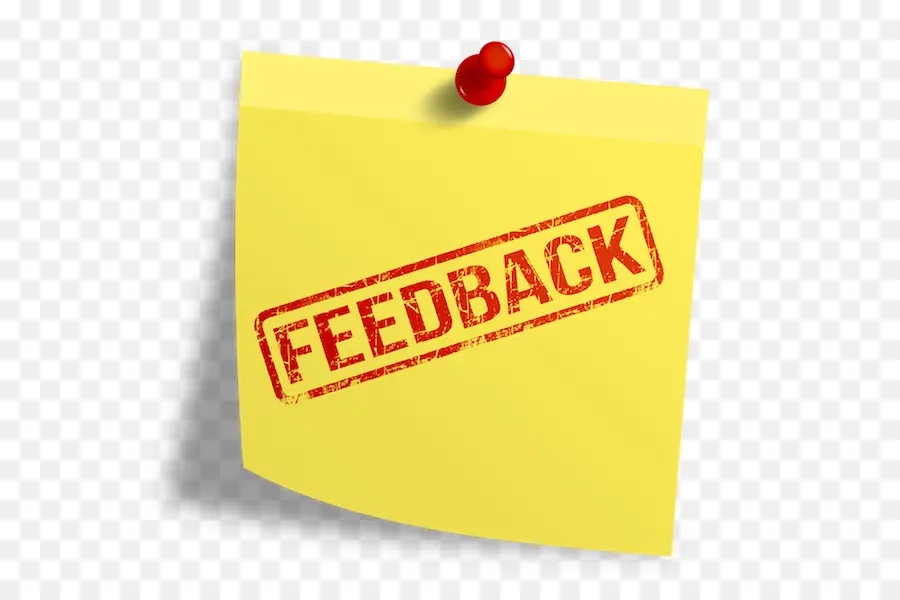 Nota De Feedback，Nota Adesiva PNG