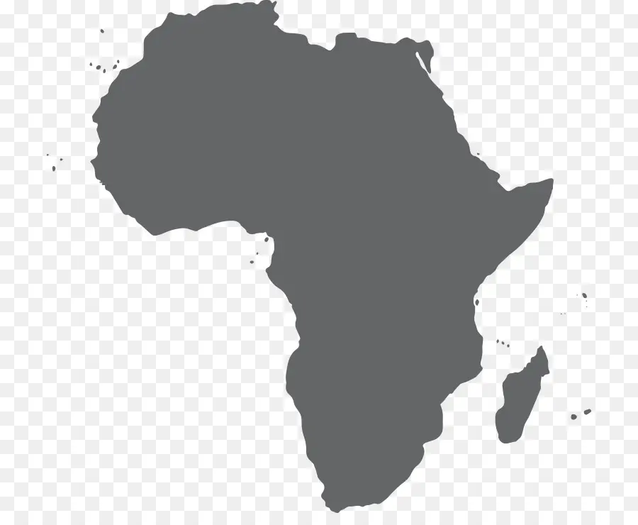 áfrica，Vetor Mapa PNG