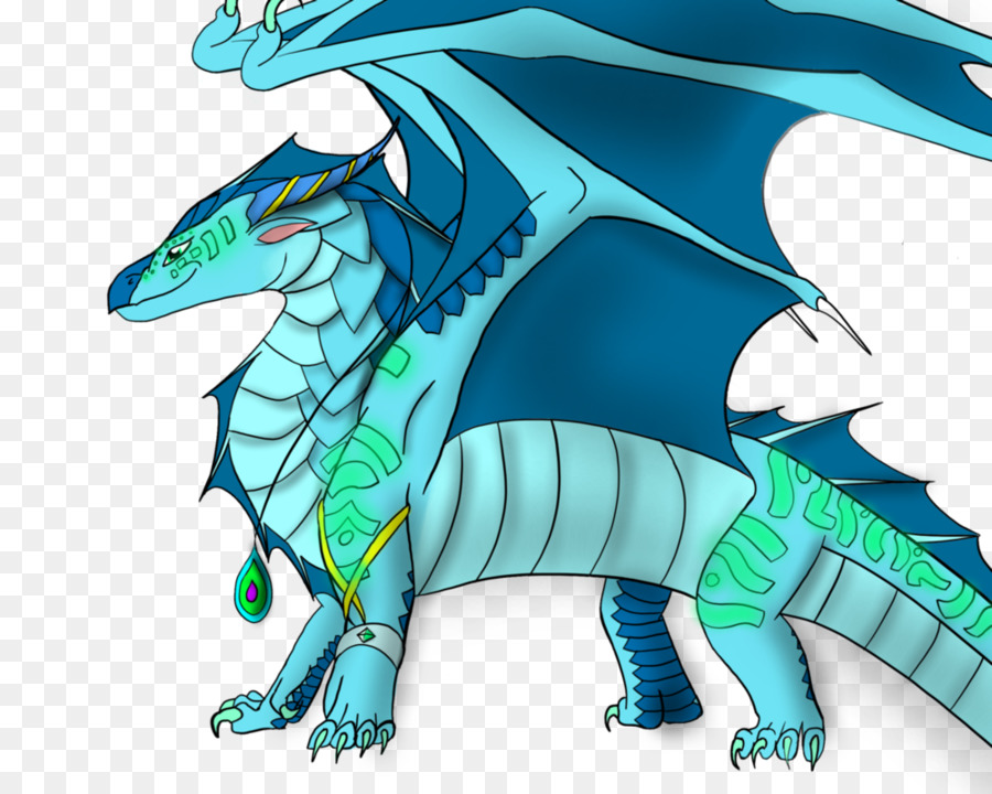 Dragão Azul，Asas PNG