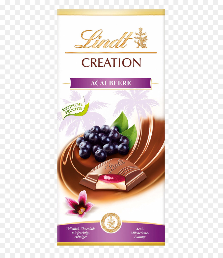 Chocolate Lindt，Açaí PNG