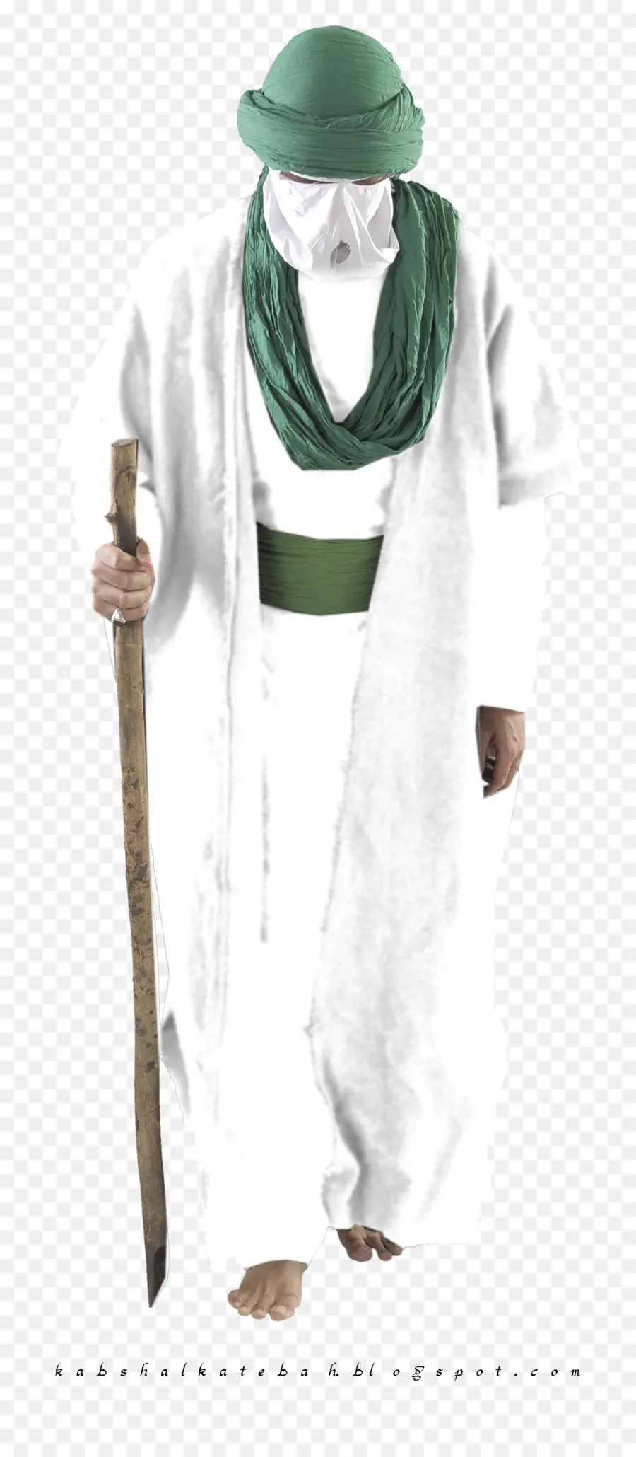 Homem De Manto Branco，Funcionários PNG