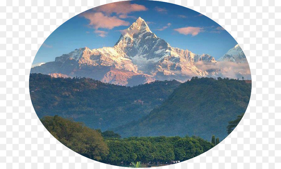 Lago Phewa，Machapuchare PNG