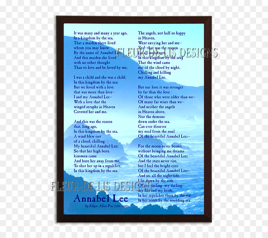 Annabel Lee，água PNG