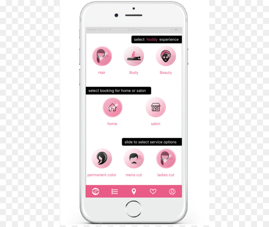 Smartphone，Beauty Parlour PNG