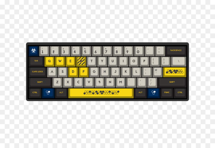 Teclado，Digitando PNG