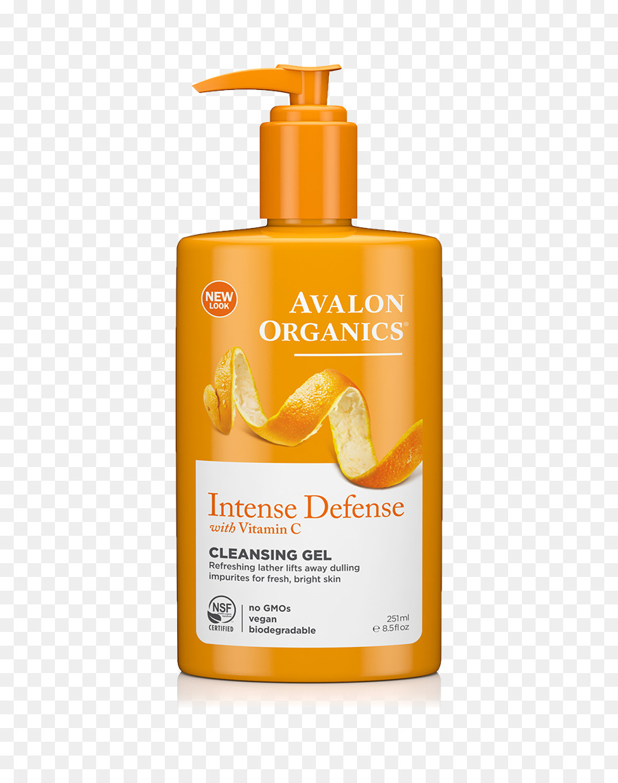 Limpador，Avalon Organics De Defesa Intensa Gel De Limpeza PNG