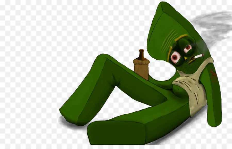 Personagem Verde，Figura PNG