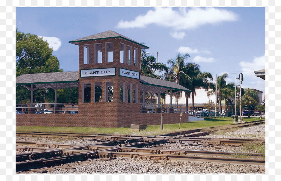 Planta Da Cidade De Trem Plataforma De Visualização，De Trem PNG